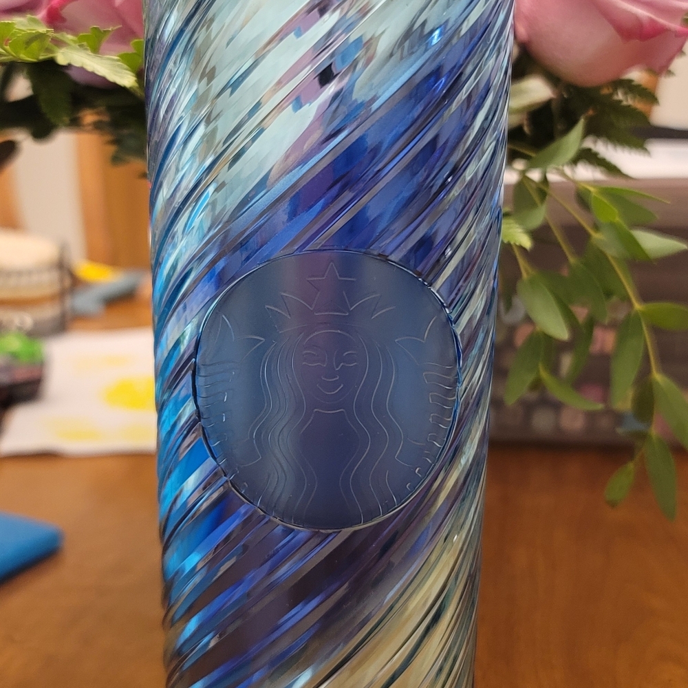 Blue 16oz Hot/Cold Starbucks Tumbler